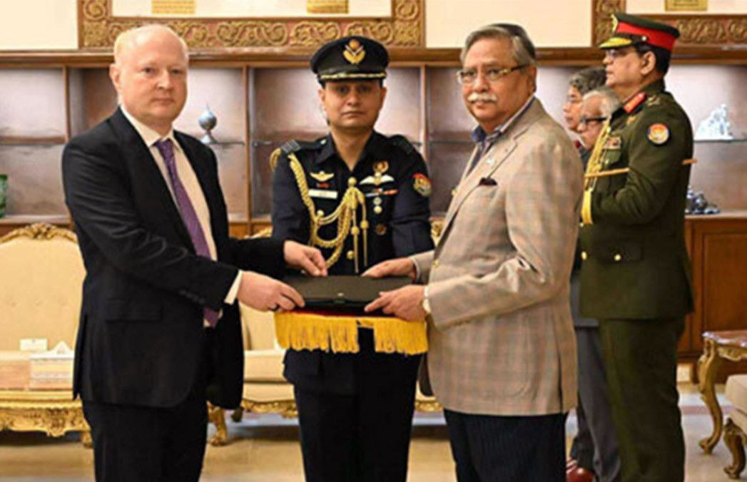বাংলাদেশে জার্মানির নতুন রাষ্ট্রদূত ড. রুডিগার লোটজের দায়িত্ব গ্রহণ